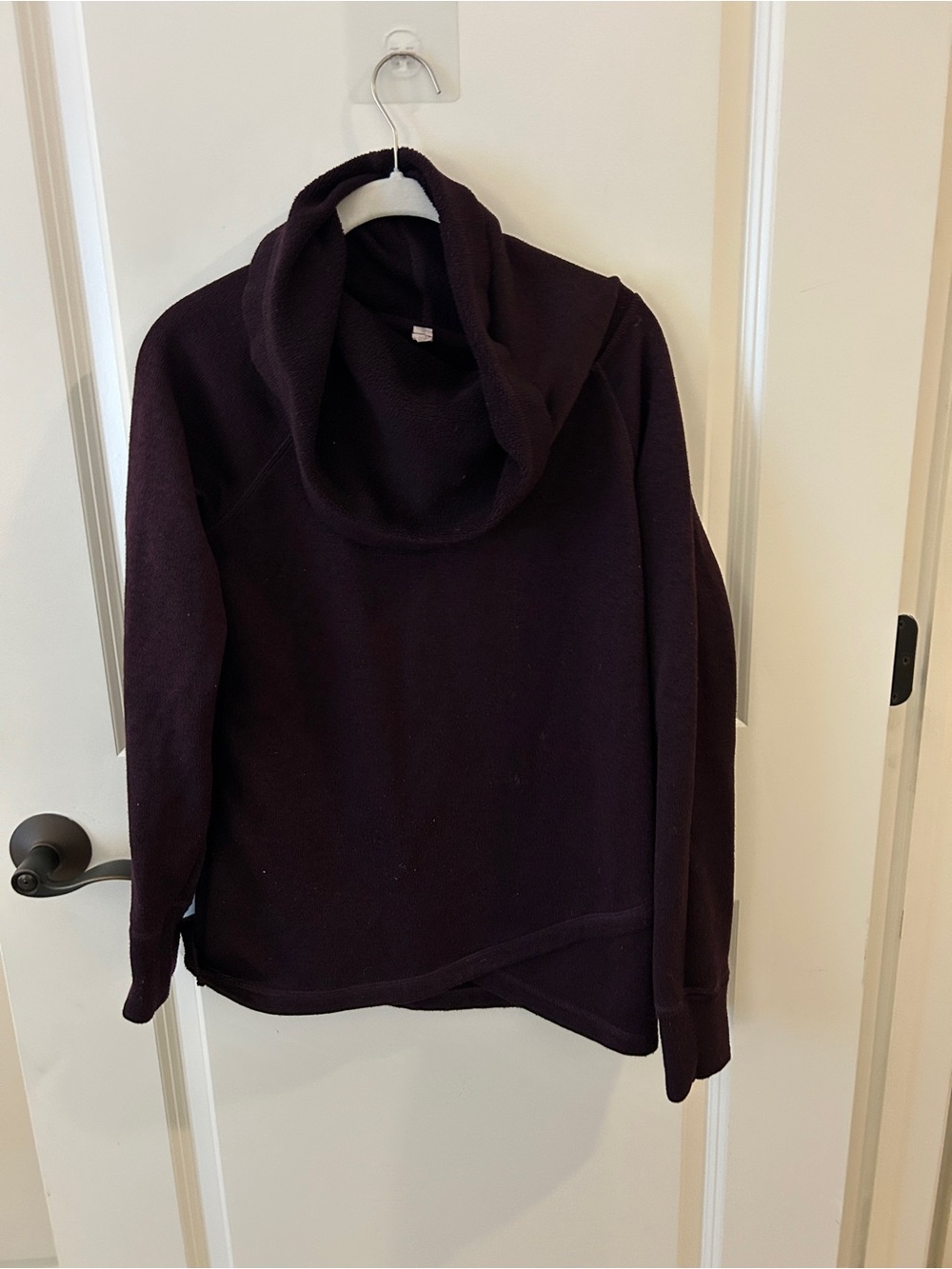 Ideology Women's Cowl Neck Sweater - Plum